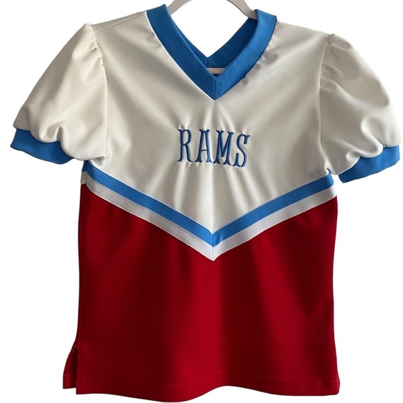 AUTHENTIC Vintage Cheerleading Rams Top - Picture 1 of 2